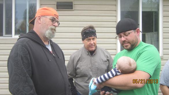 Pat, Randy, Pete & Little Deegan.